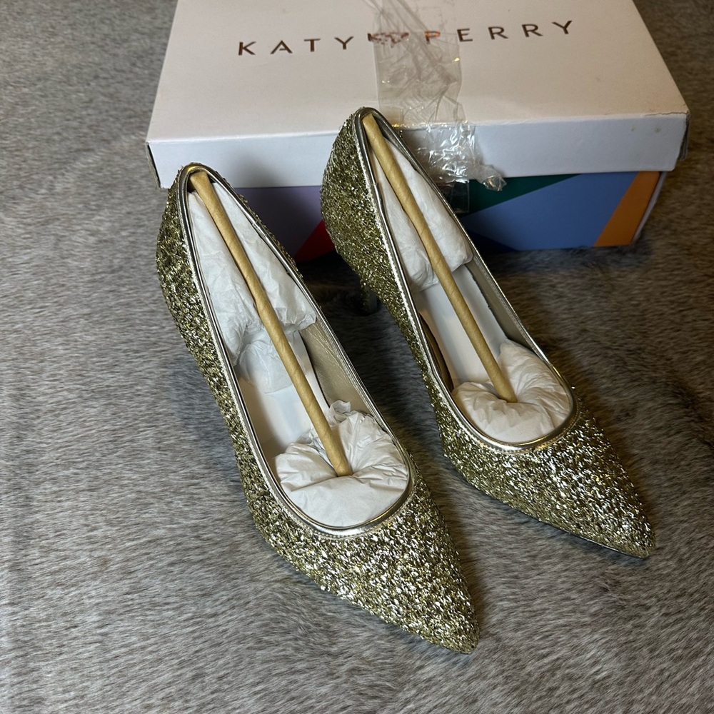 Katy Perry Women’s The Sissy Pump - Carnival Champagne